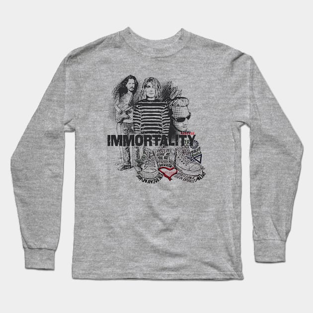 Immortality Long Sleeve T-Shirt by RepubliRock